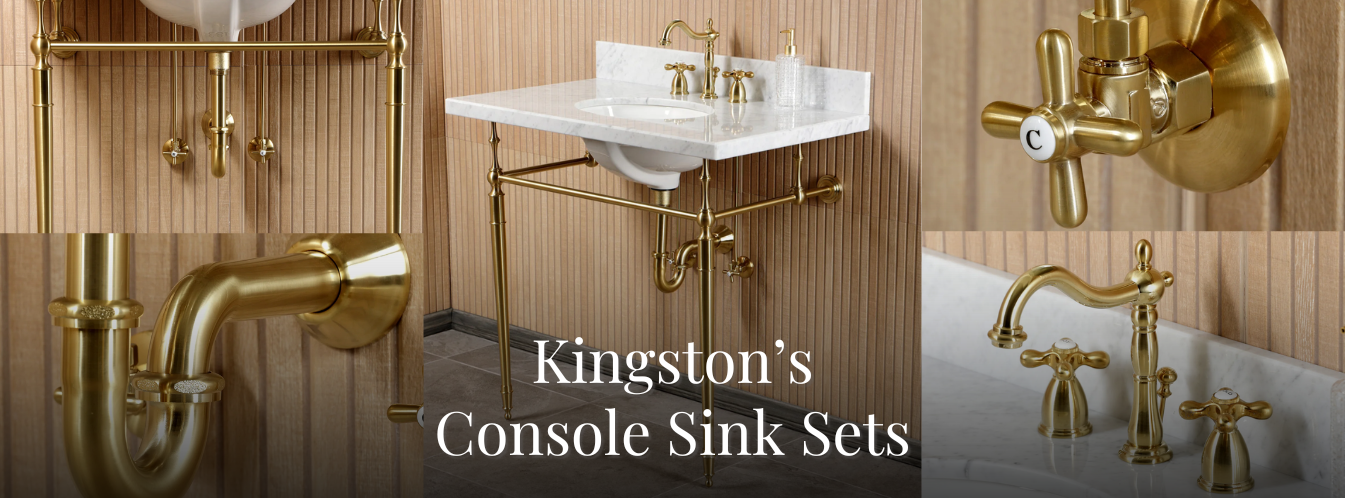 Kingston Console Sink Bundle Sets