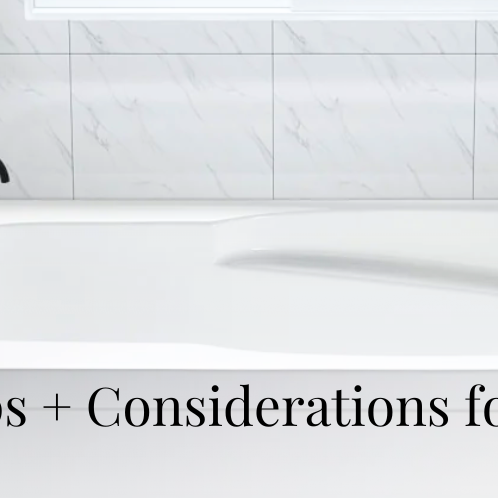 Placement Tips and Considerations for Wall Mount Tub Spouts