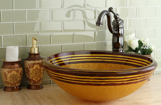 Live The American Dream with the Water Onyx Single-Handle Vessel Sink Faucet, NB1420BL