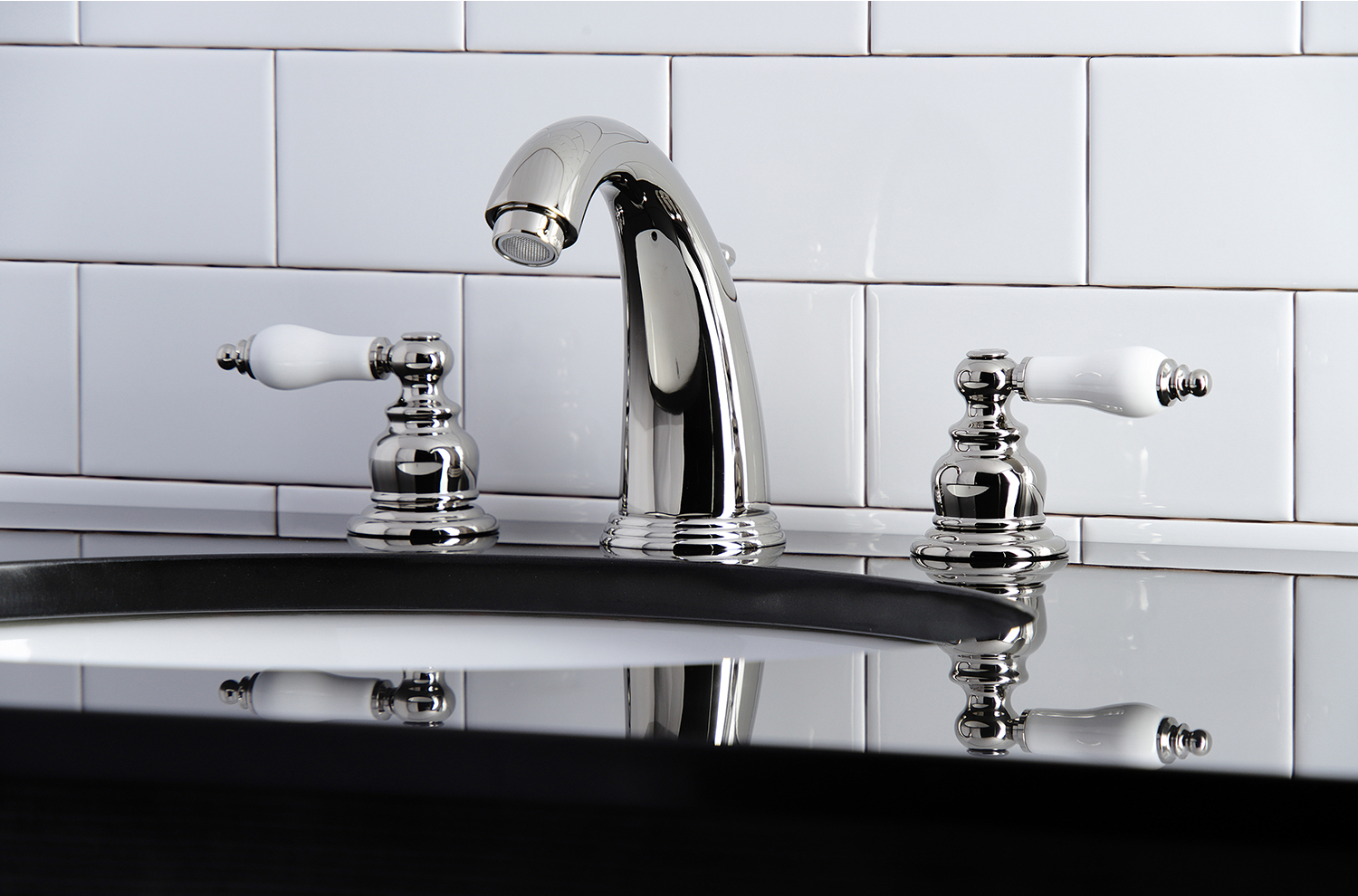 widespread lavatory faucet