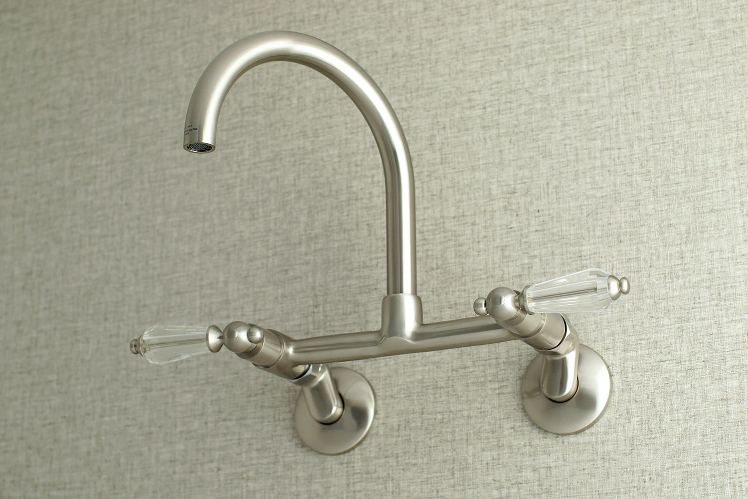 The Paramount Wall Mount Kitchen Faucet will Amount to Greatness, KS814SNWLL