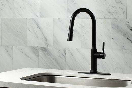 Kaiser Pull-Down Kitchen Faucets Offer Modern Style, LS2720DKL