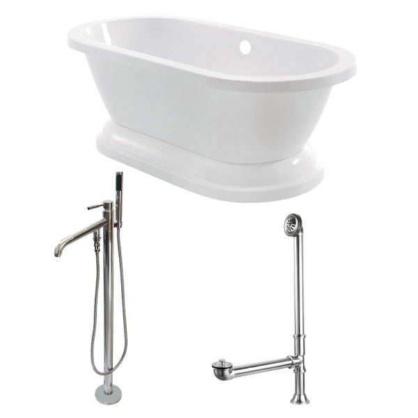 Pedestal Bathtubs Combo