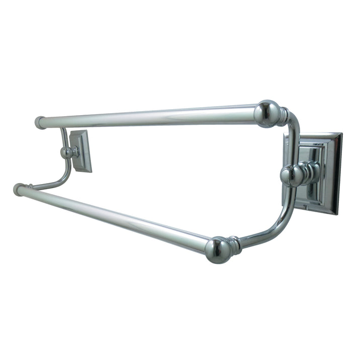 Millennium BA6013C 24-Inch Double Towel Bar, Polished Chrome