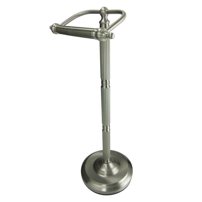 Georgian CC2108 Freestanding Toilet Paper Holder, Brushed Nickel