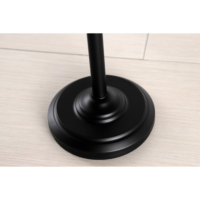 Vintage CC2200 Freestanding Double Roll Toilet Paper Holder, Matte Black