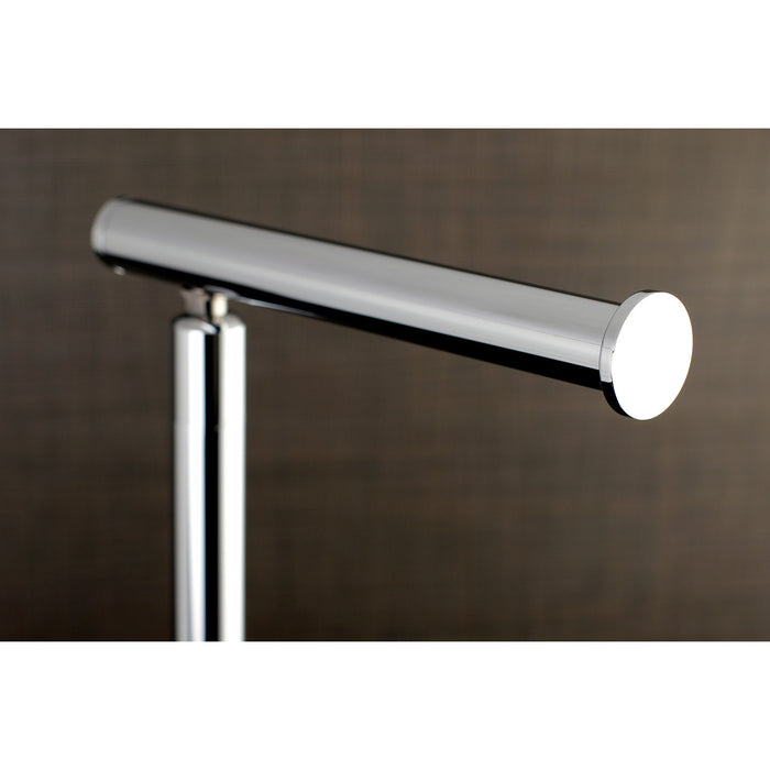 Claremont CC8001 Freestanding Toilet Paper Holder, Polished Chrome