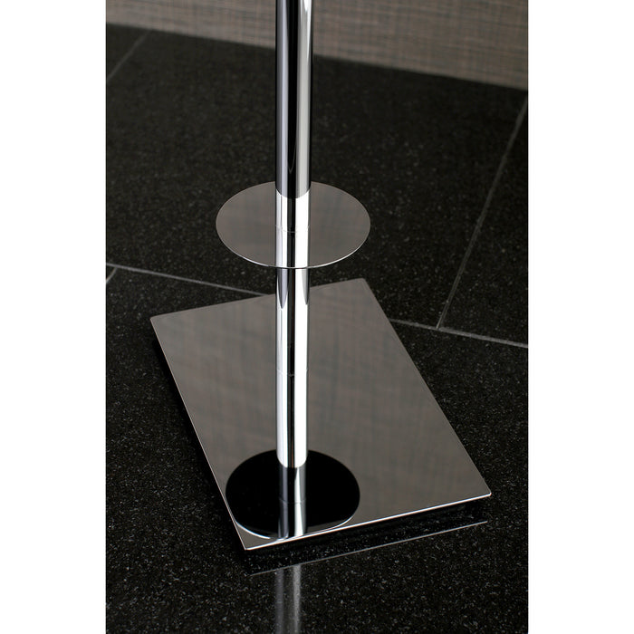 Claremont CC8001 Freestanding Toilet Paper Holder, Polished Chrome