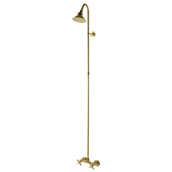 Essex CCK2137BEX Shower Combo, Brushed Brass