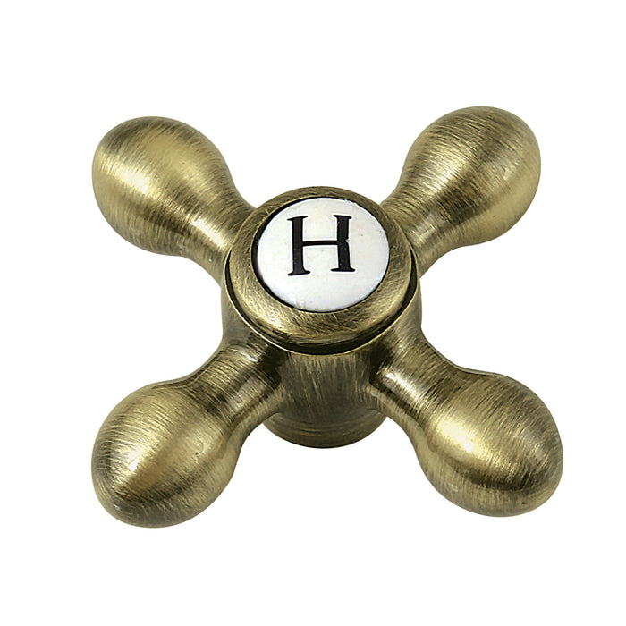 CCMX3CSH Brass Cross Handle (Hot Side), Antique Brass