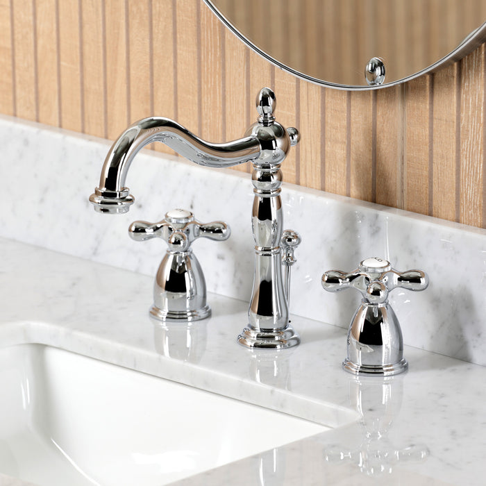 CKVPB36MBSQ1 36-Inch Carrara Marble Console Sink Set with Widespread Bathroom Faucet and Plumbing Trim Kit (8-Inch, 3 Hole), Carrara Marble/Polished Chrome