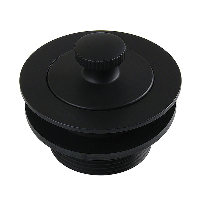 DLT2080 1-1/2-Inch Brass Lift & Lock Bathtub Drain, Matte Black