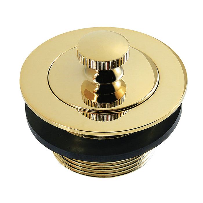 DLT2082 1-1/2-Inch Brass Lift & Lock Bathtub Drain, Polished Brass