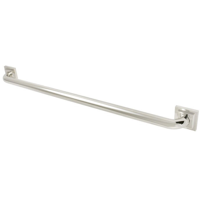 Claremont Thrive In Place DR614326 32-Inch x 1-1/4-Inch O.D. Brass Decorative Grab Bar, Polished Nickel