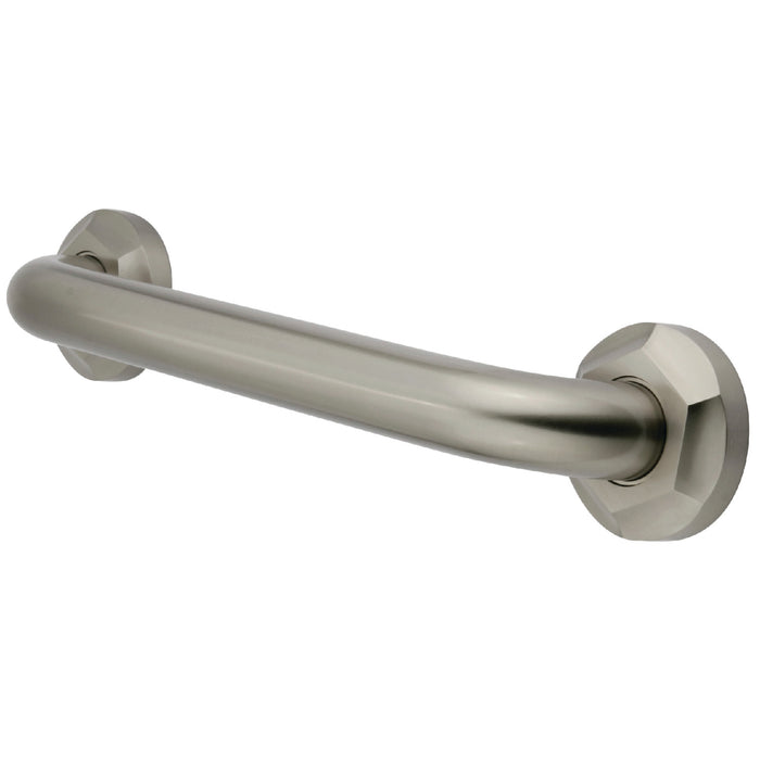 Metropolitan Thrive In Place DR714308 30-Inch x 1-1/4-Inch O.D. Brass Decorative Grab Bar, Brushed Nickel