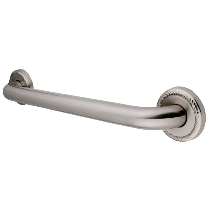 Laurel Thrive In Place DR814168 16-Inch x 1-1/4-Inch O.D. Brass Decorative Grab Bar, Brushed Nickel