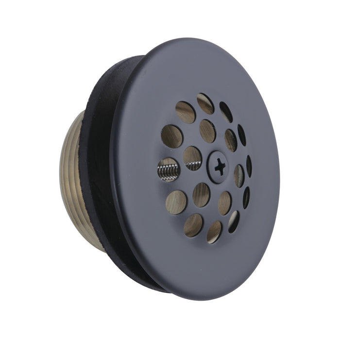 Made To Match DTL200MB Brass Tub Strainer Drain, Matte Black