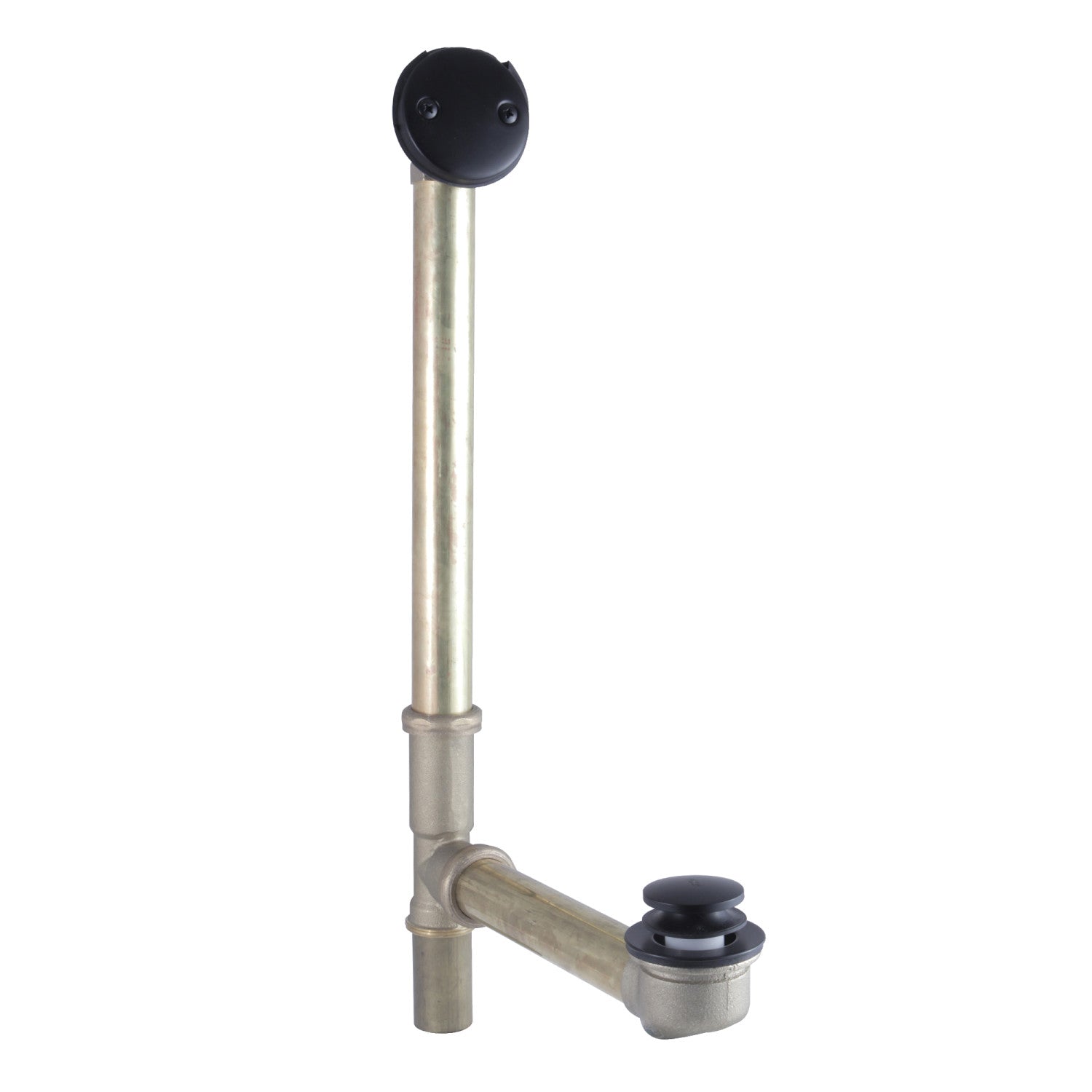Kingston Brass Made To Match DTT2160MB 21-Inch Brass Toe Touch Tub 