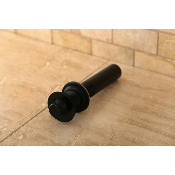 Trimscape EV3005 Brass Lift and Turn Bathroom Sink Drain without Overflow, 17 Gauge, Oil Rubbed Bronze