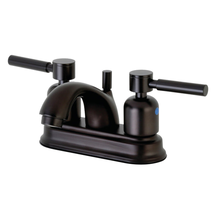 Concord FB2605DL Double-Handle 3-Hole Deck Mount 4-Inch Centerset Bathroom Faucet with Pop-Up Drain, Oil Rubbed Bronze