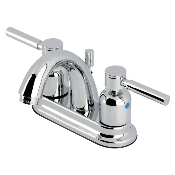 Concord FB5611DL Double-Handle 3-Hole Deck Mount 4-Inch Centerset Bathroom Faucet with Pop-Up Drain, Polished Chrome