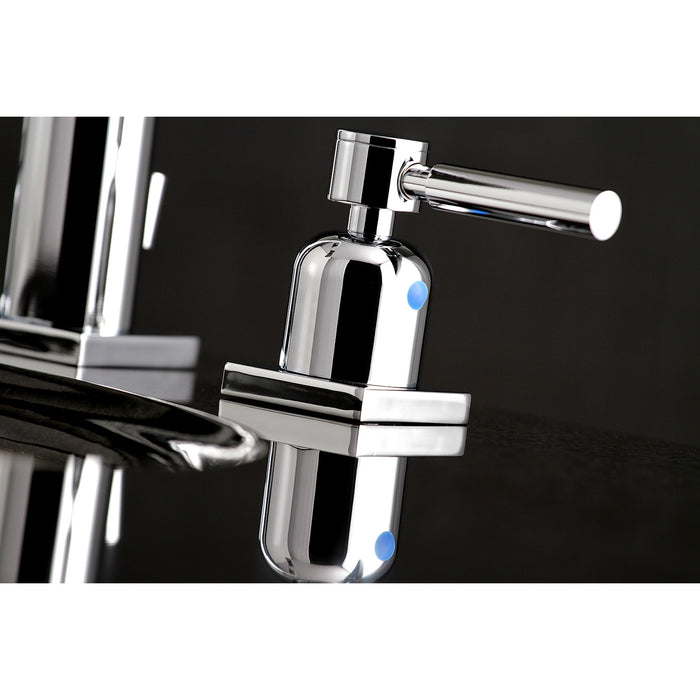 Concord FSC8961DL Two-Handle 3-Hole Deck Mount Widespread Bathroom Faucet with Retail Pop-Up Drain, Polished Chrome