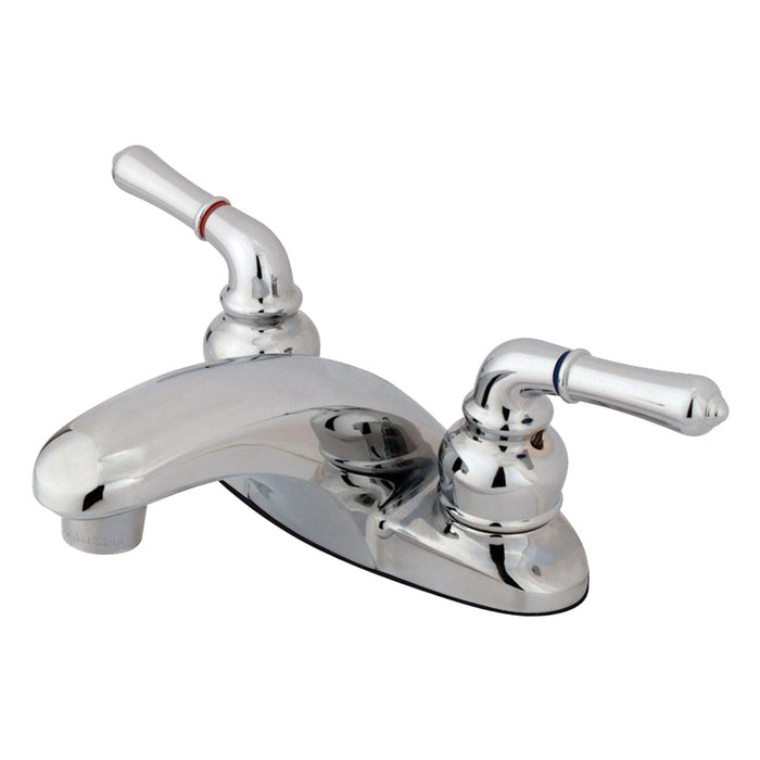 Magellan GKB621LP Double-Handle 2-Hole Deck Mount 4-Inch Centerset Bathroom Faucet, Polished Chrome