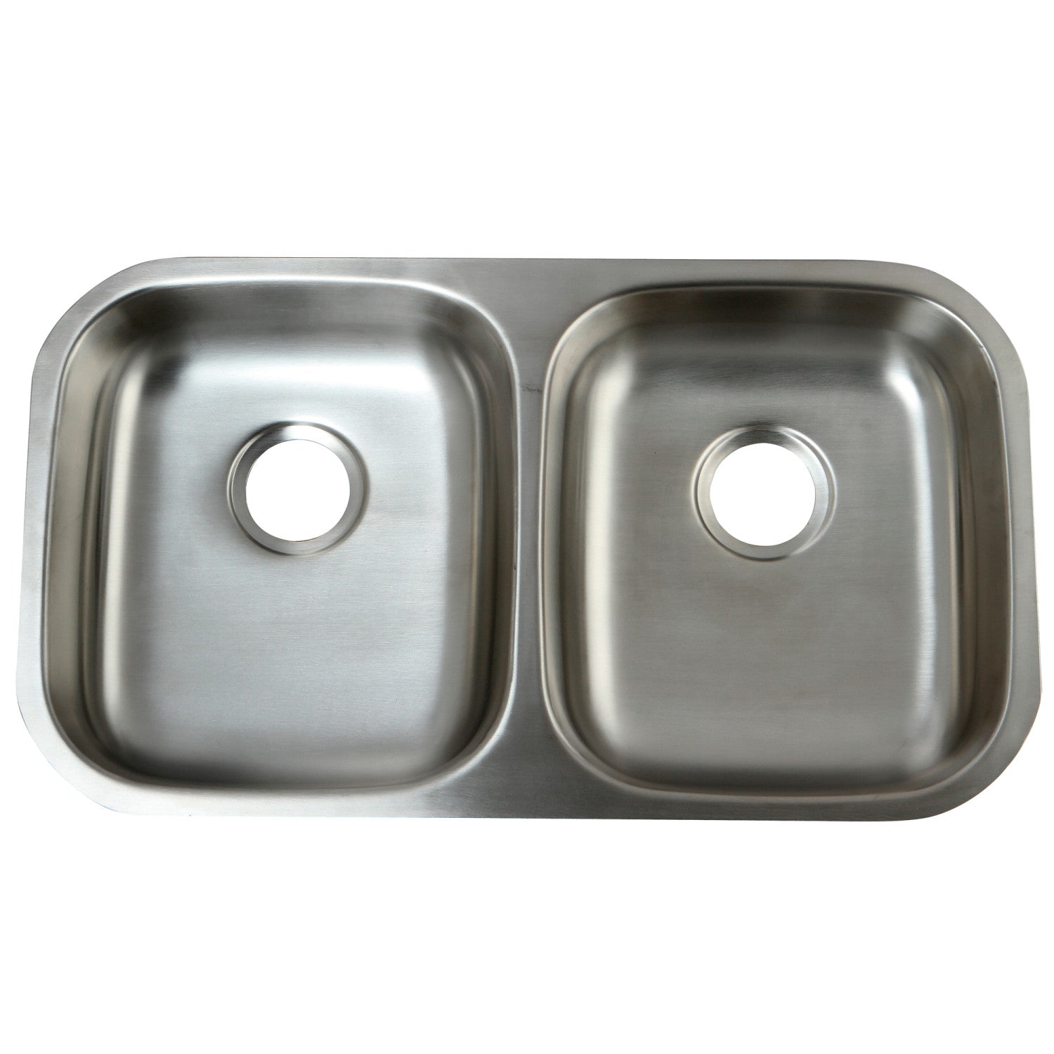 KINGSTON BRASS KGKUD3221 UNDERMOUNT STAINLESS outlet STEEL DOUBLE BOWL KITCHEN SINK