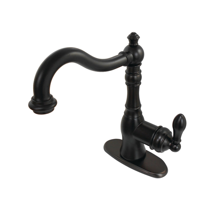 American Classic GSY7735ACL One-Handle 3-Hole Deck Mount Bar Faucet, Oil Rubbed Bronze