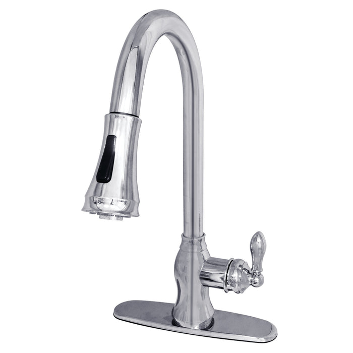 American Classic GSY7771ACL Single-Handle Pull-Down Kitchen Faucet, Polished Chrome