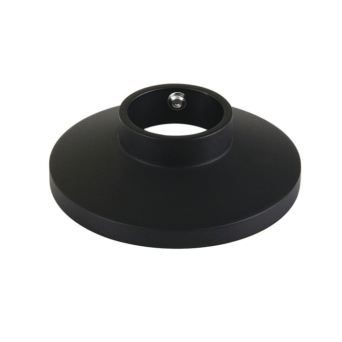 K154F0 Shower Arm Flange, Matte Black