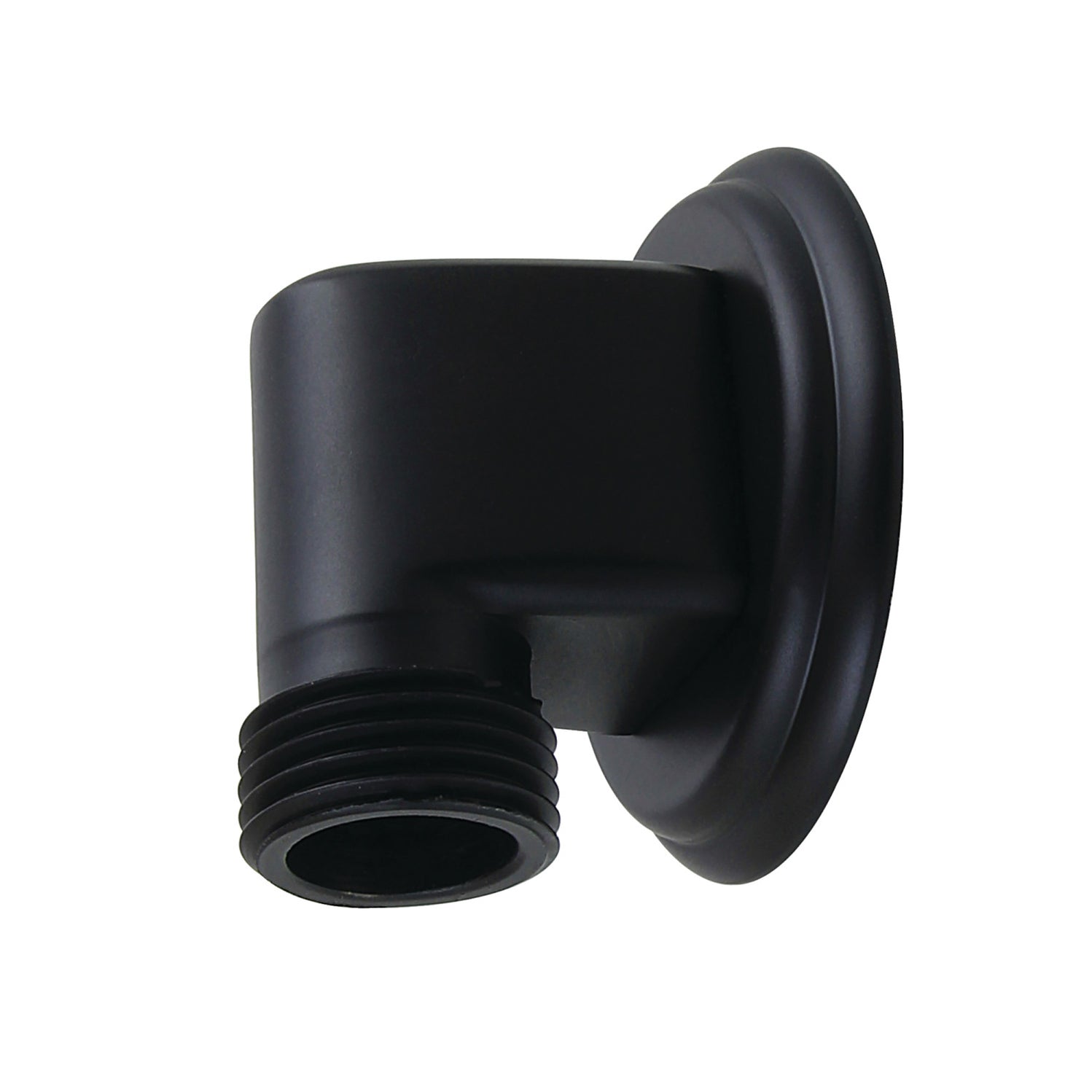 Kingston Brass Shower Scape K173T0 Wall Mount Supply Elbow, Matte Black