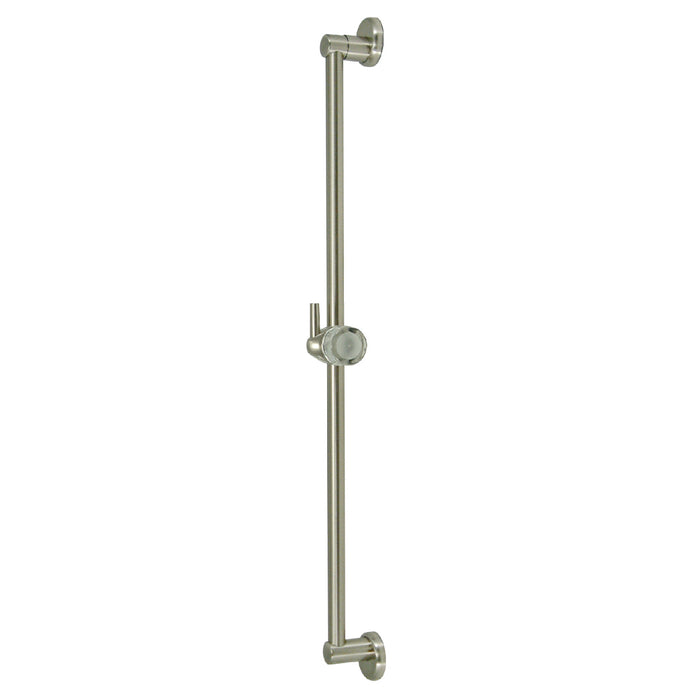 Made To Match K180A8 24-Inch Brass Shower Slide Bar, Brushed Nickel