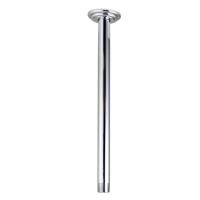 K211C1 12-Inch Ceiling Support, Polished Chrome