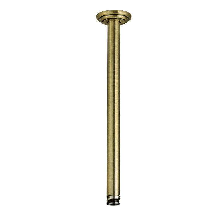 K211C3 12-Inch Ceiling Support, Antique Brass