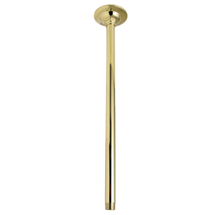 Shower Scape K217A2 17-Inch Ceiling Support, Polished Brass