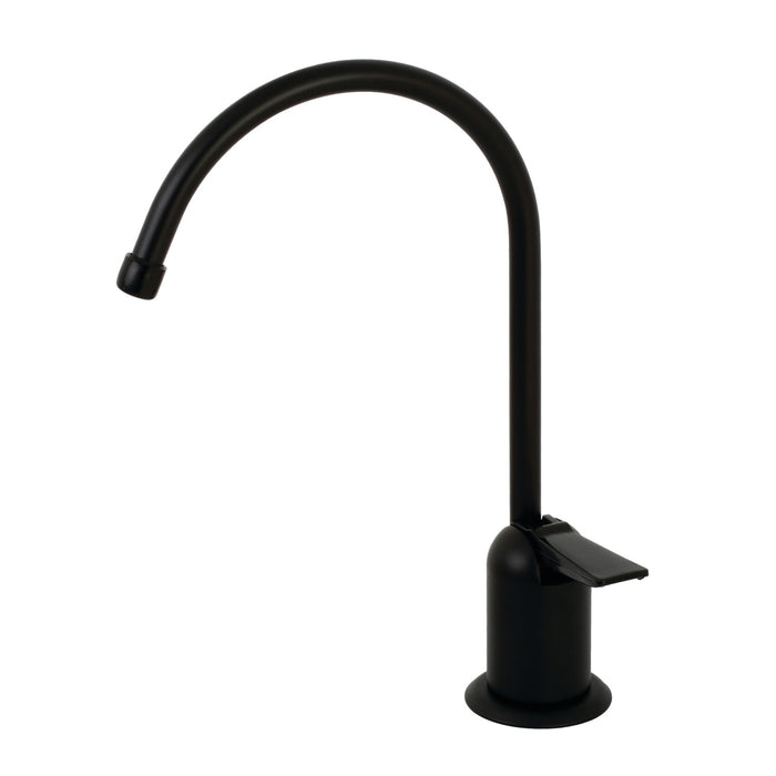 Americana K6190 Single-Handle 1-Hole Deck Mount Water Filtration Faucet, Matte Black