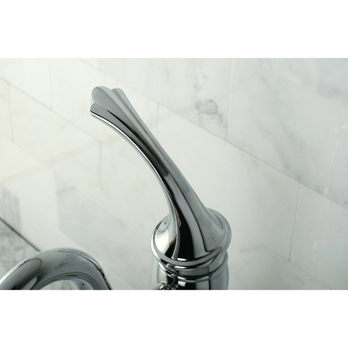 Georgian KB1421GL Single-Handle 1-Hole Deck Mount Vessel Faucet, Polished Chrome