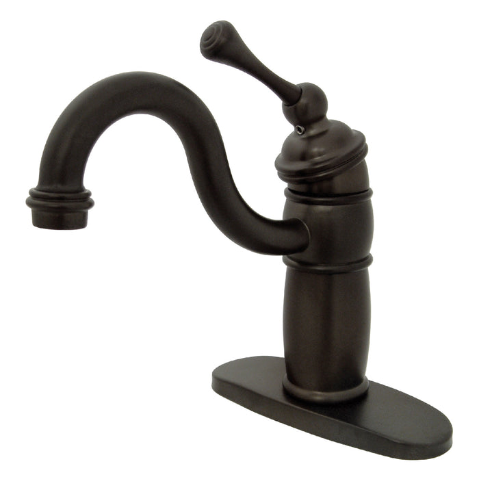 Vintage KB1485BL One-Handle 1-Hole Deck Mount Bar Faucet, Oil Rubbed Bronze