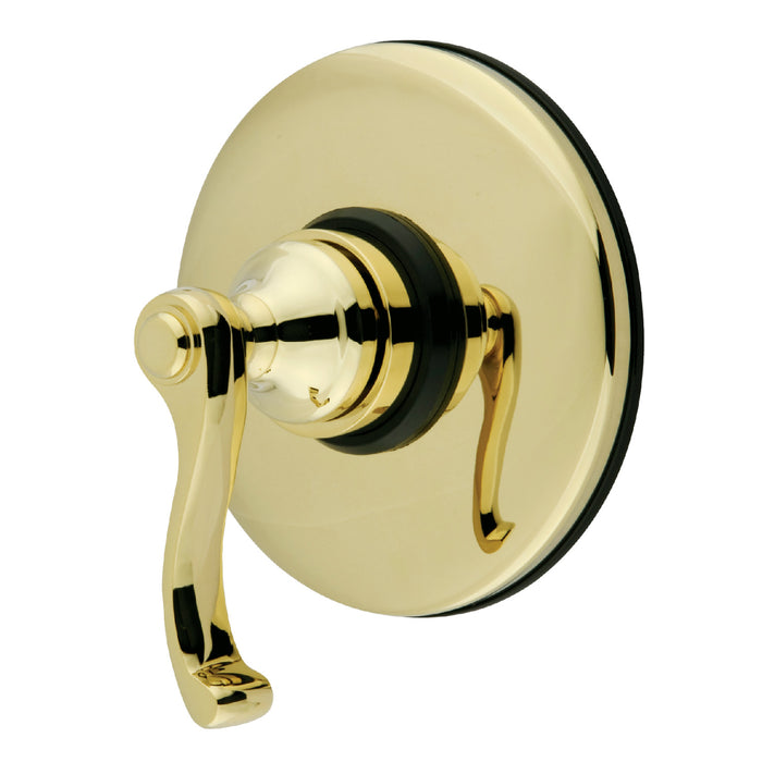 Vintage KB3002FL Single-Handle Volume Control, Polished Brass