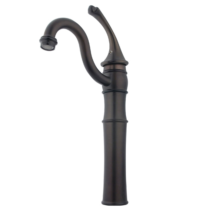 Georgian KB3425GL Single-Handle 1-Hole Deck Mount Vessel Faucet, Oil Rubbed Bronze