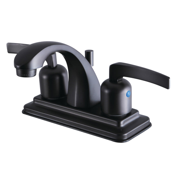 Centurion KB4645EFL Double-Handle 3-Hole Deck Mount 4-Inch Centerset Bathroom Faucet with Pop-Up Drain, Oil Rubbed Bronze