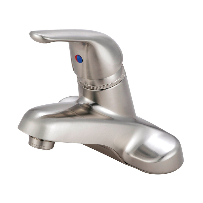 Chatham KB548LP Single-Handle 2-Hole Deck Mount 4-Inch Centerset Bathroom Faucet, Brushed Nickel