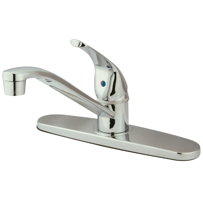 Chatham KB5710 One-Handle 3-Hole 8" Centerset Kitchen Faucet, Polished Chrome