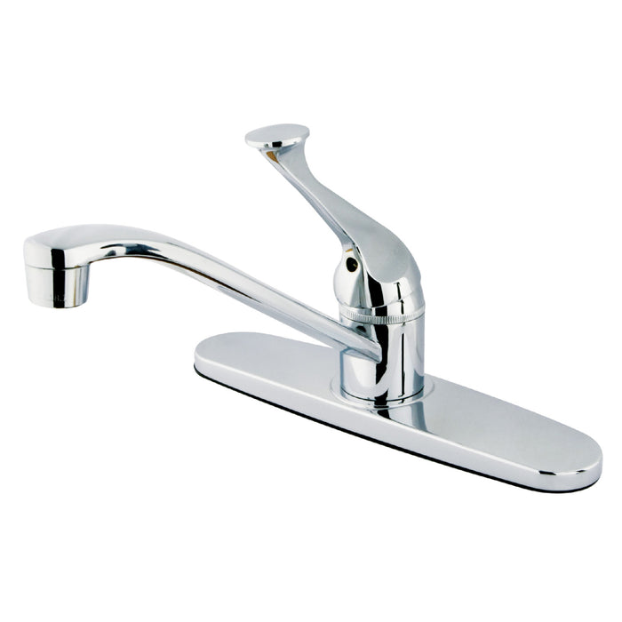 Chatham KB571 One-Handle 3-Hole 8" Centerset Kitchen Faucet, Polished Chrome