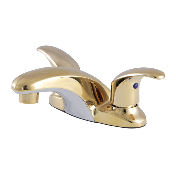 Legacy KB6252LP Double-Handle 3-Hole Deck Mount 4-Inch Centerset Bathroom Faucet, Polished Brass