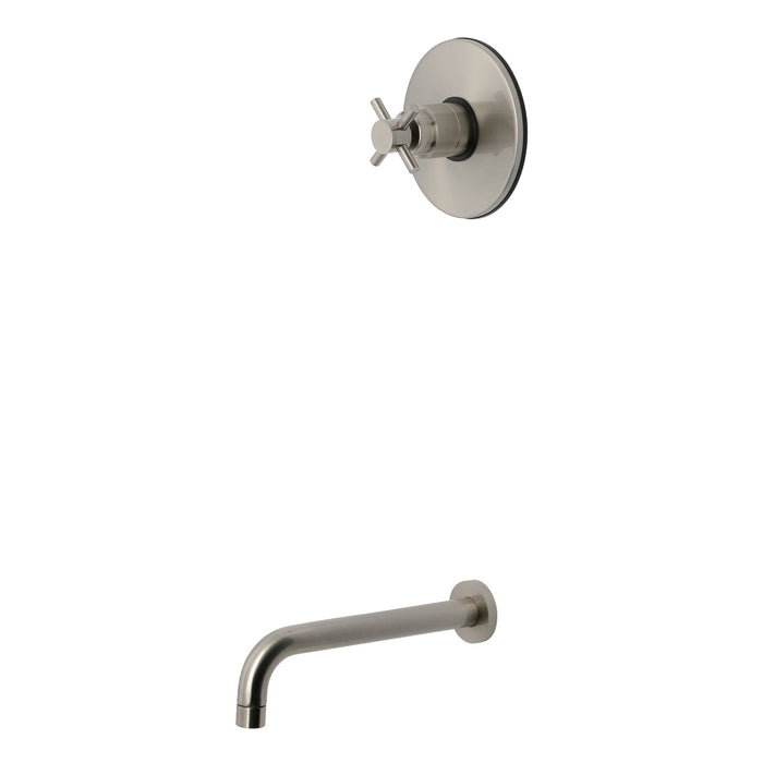 Concord KB6338DXTO Single-Handle Pressure Balanced Tub Faucet, Brushed Nickel