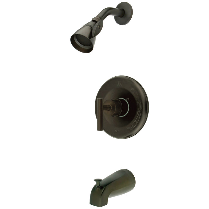 Manhattan KB6635CML Single-Handle Pressure Balanced Tub and Shower Faucet, Oil Rubbed Bronze