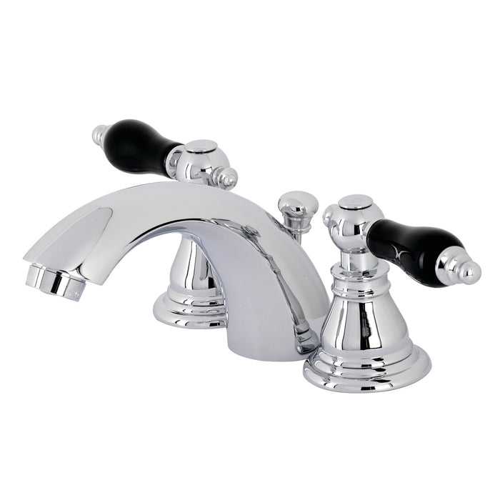 Duchess KB951AKL Two-Handle 3-Hole Deck Mount Mini-Widespread Bathroom Faucet with Pop-Up Drain, Polished Chrome