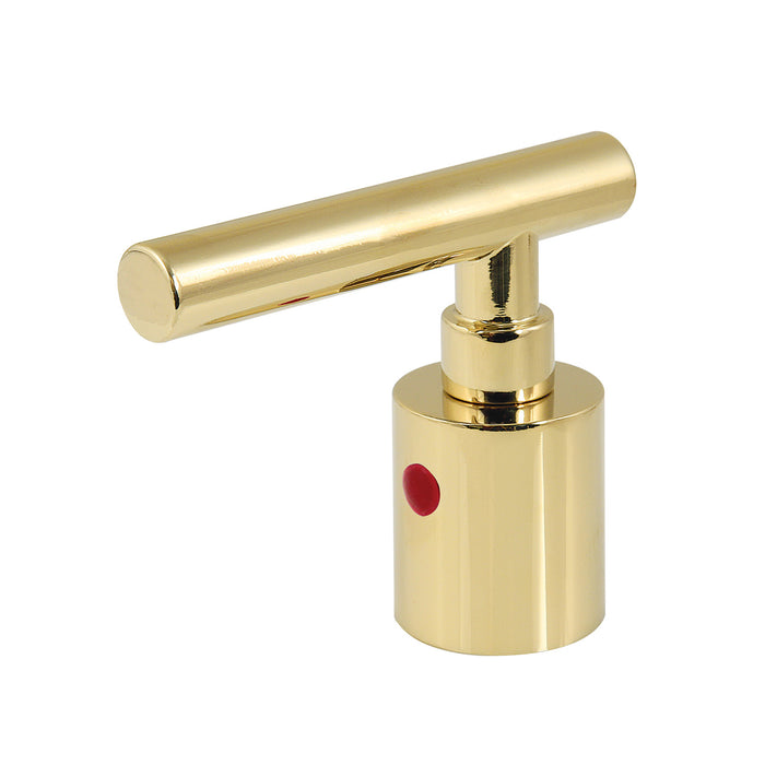 Manhattan KBH8662CMLH Zinc Alloy Lever Handle (Hot Side), Polished Brass